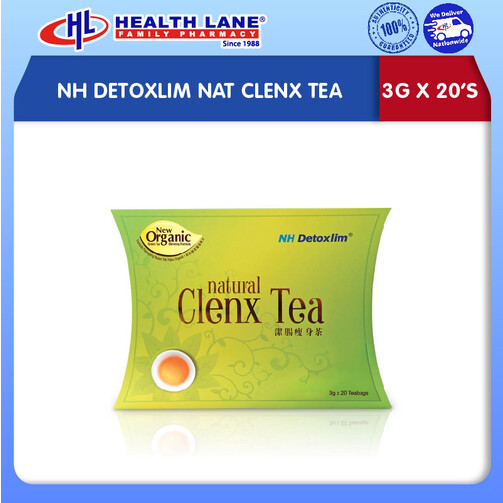NH DETOXLIM NAT CLENX TEA (3Gx20'S)
